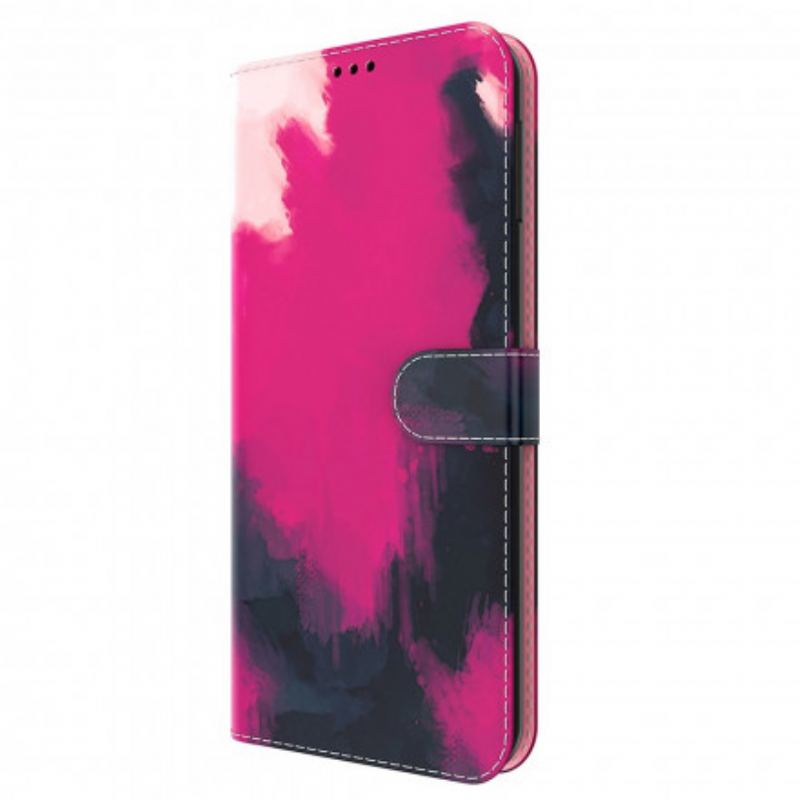 Capa Flip Para Realme 8 5G Aquarela