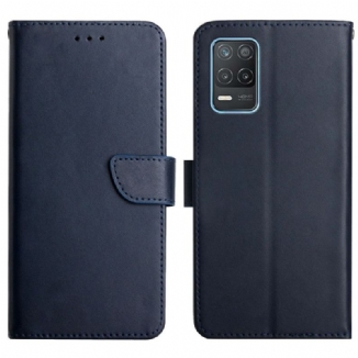 Capa Flip Para Realme 8 5G Couro Napa Genuíno