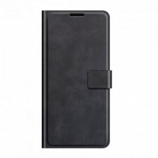 Capa Flip Para Realme 8 5G Couro Sintético Fino