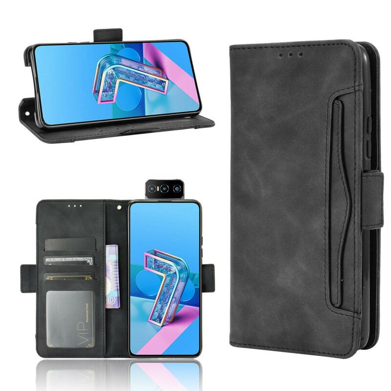 Capa Flip Para Asus Zenfone 7 / 7 Pro Multi-card Premier Class