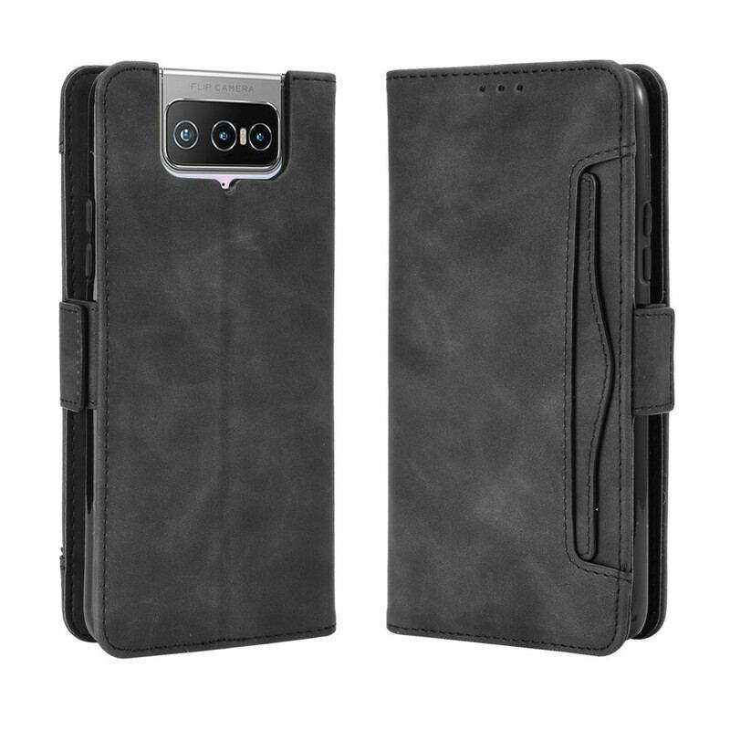 Capa Flip Para Asus Zenfone 7 / 7 Pro Multi-card Premier Class