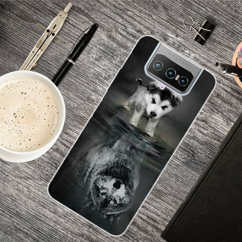 Capa Para Asus Zenfone 7 / 7 Pro Sonho De Cachorrinho