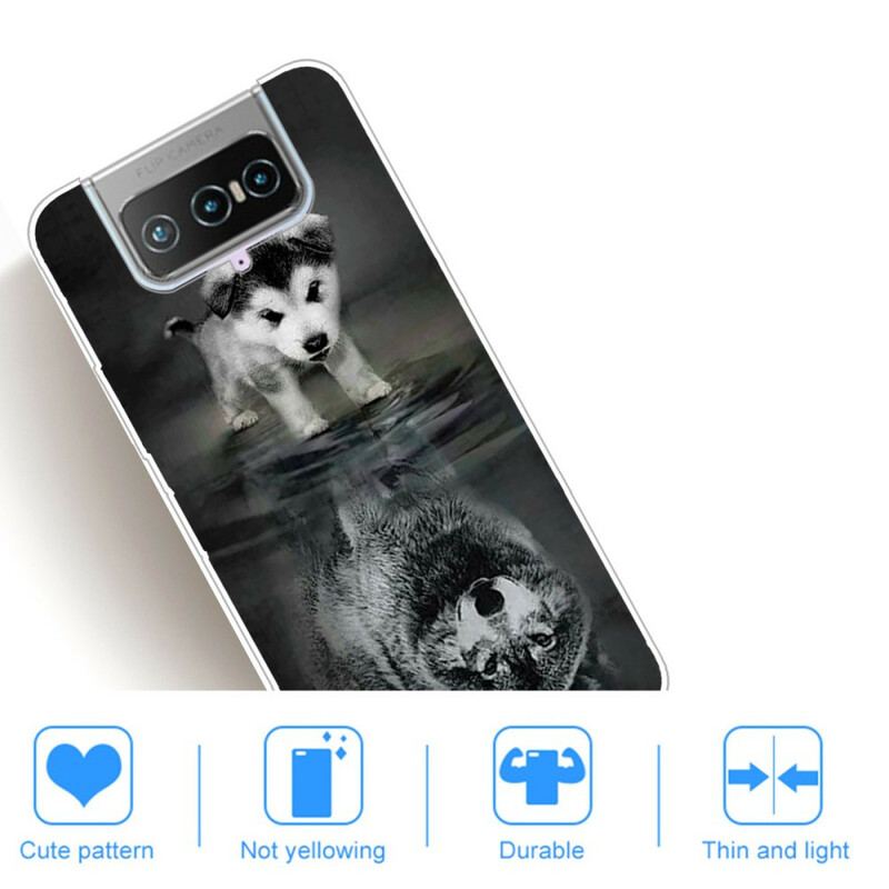 Capa Para Asus Zenfone 7 / 7 Pro Sonho De Cachorrinho