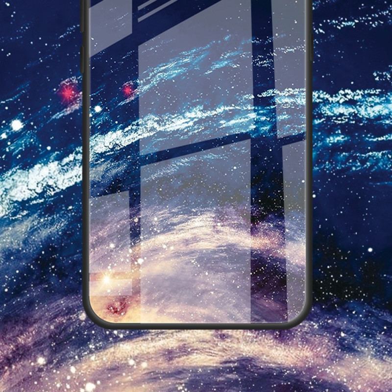 Capa De Celular Para Samsung Galaxy A34 5G Coração De Vidro Temperado