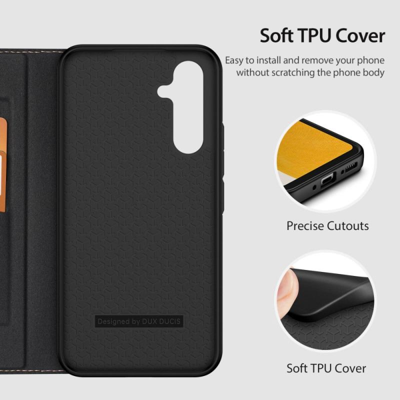 Capa De Celular Para Samsung Galaxy A34 5G Flip Pele X2 Dux Ducis