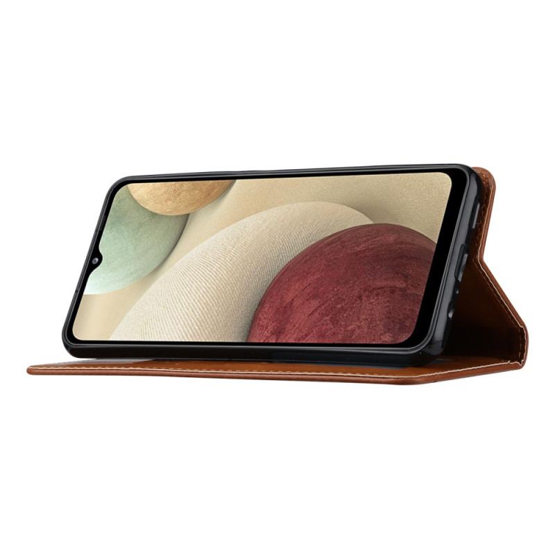 Capa De Celular Para Samsung Galaxy A34 5G Flip Titular De Cartão De Couro Sintético