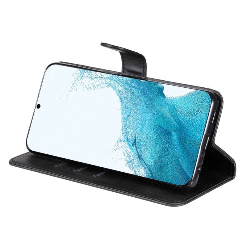 Capa De Couro Para Samsung Galaxy A34 5G Carteira