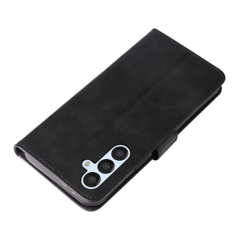 Capa De Couro Para Samsung Galaxy A34 5G Carteira