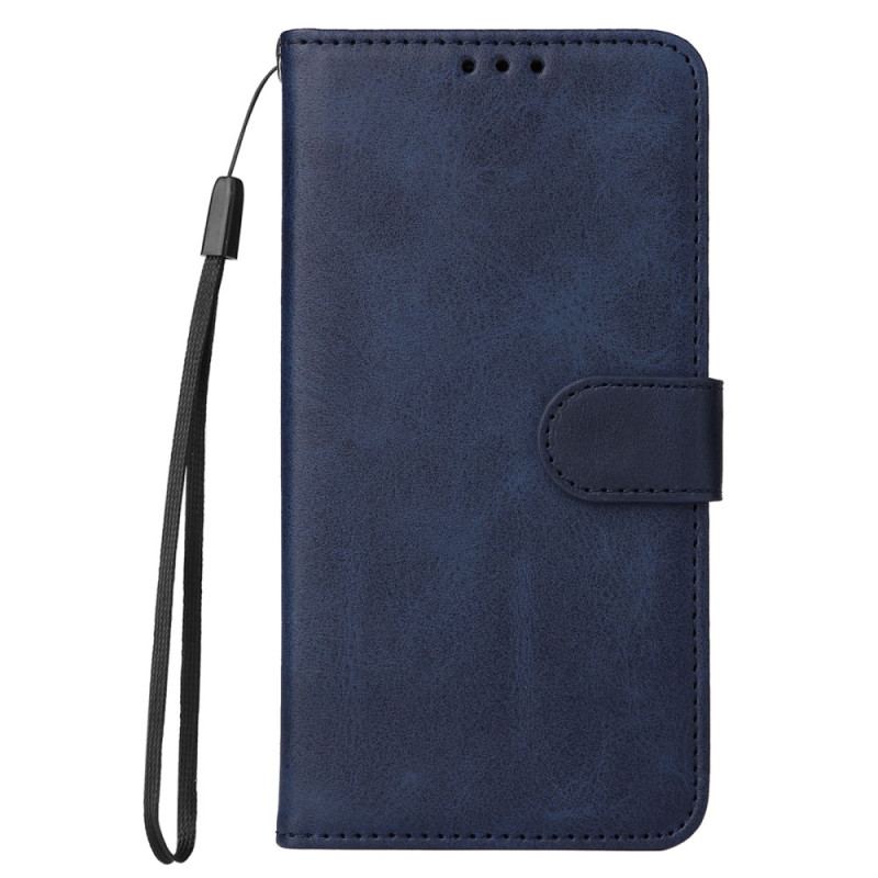 Capa Flip Para Samsung Galaxy A34 5G De Cordão Simples Com Alça