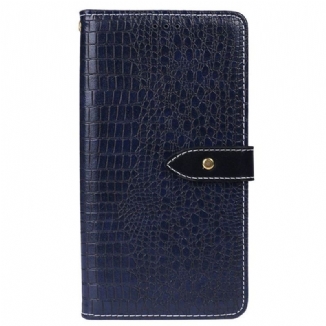 Capa Flip Para Samsung Galaxy A34 5G Crocodilo Idewei