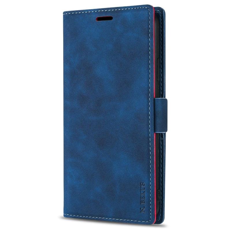 Capa Flip Para Samsung Galaxy A34 5G Ln.bekus Efeito Couro