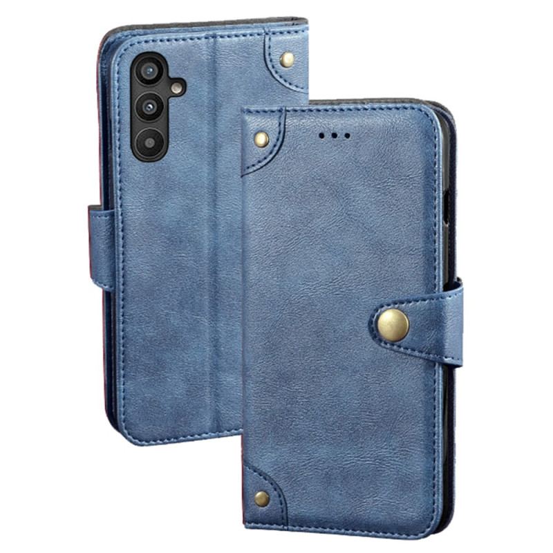 Capa Flip Para Samsung Galaxy A34 5G Vintage Idewei