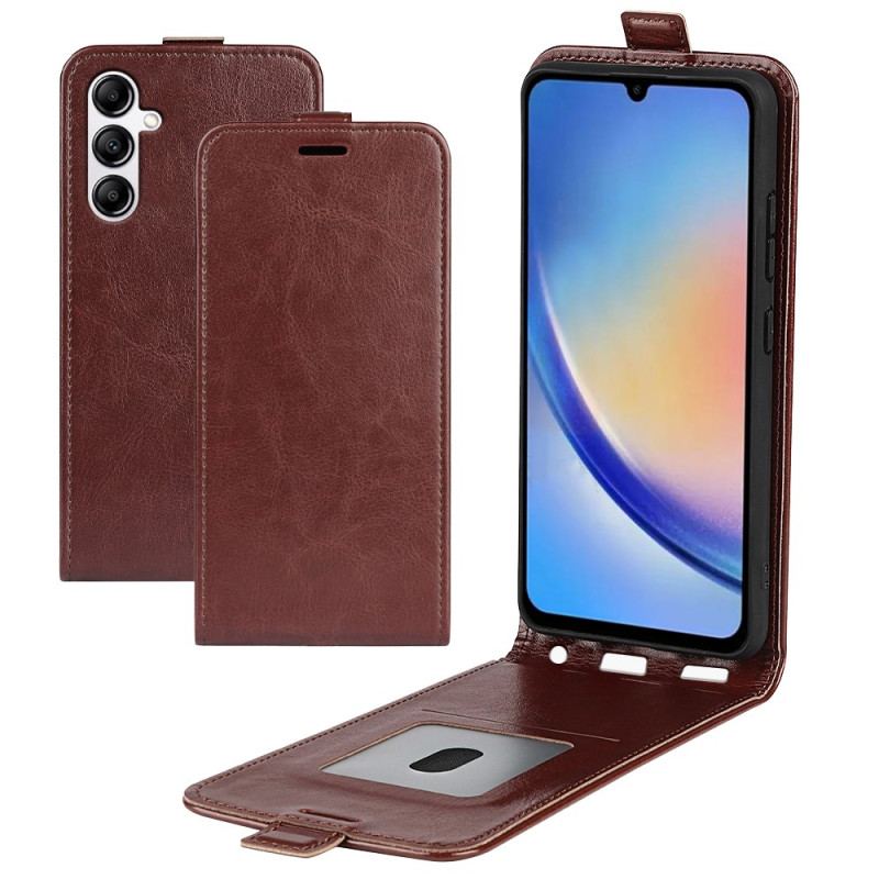 Capa Folio Para Samsung Galaxy A34 5G Flip Aba Vertical