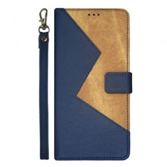 Capa Folio Para Samsung Galaxy A34 5G Idewei Bicolor