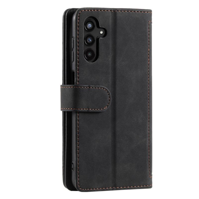 Capa Folio Para Samsung Galaxy A34 5G Porta-moedas 9 Porta-cartões