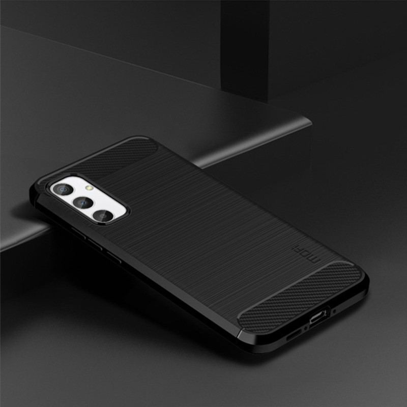 Capa Para Samsung Galaxy A34 5G Fibra De Carbono Escovada Mofi