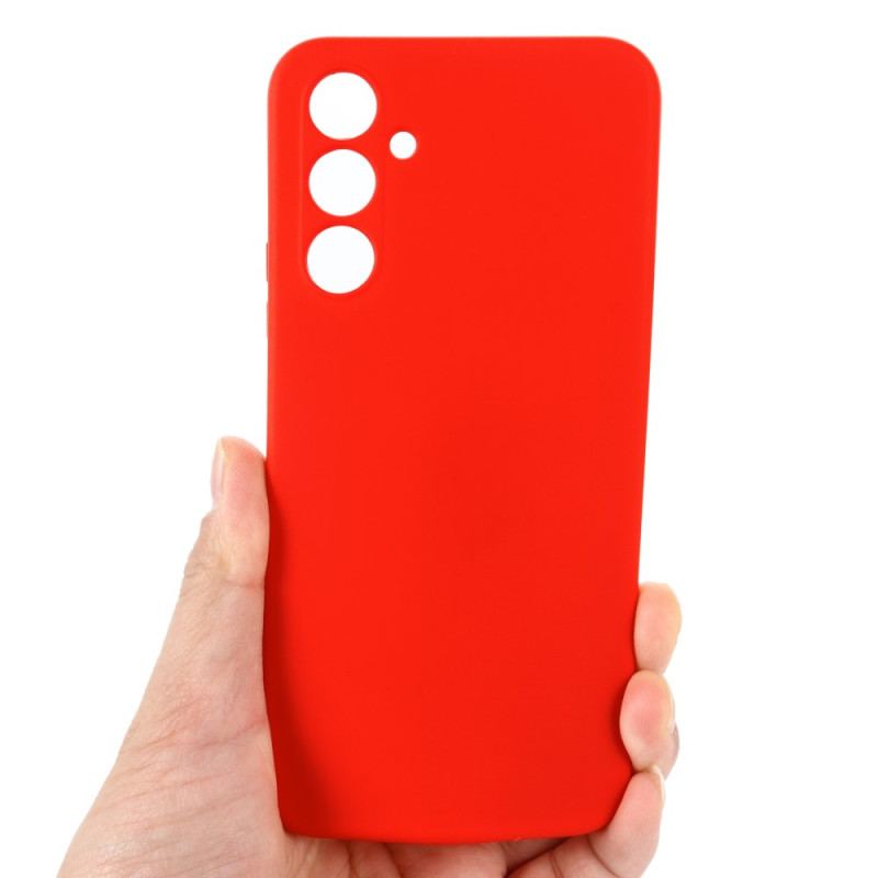 Capa Para Samsung Galaxy A34 5G Silicone Líquido Com Cordão