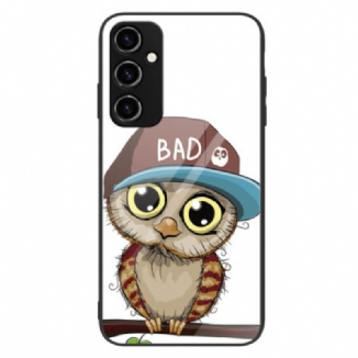 Capa Para Samsung Galaxy A34 5G Vidro Temperado Bad Owl