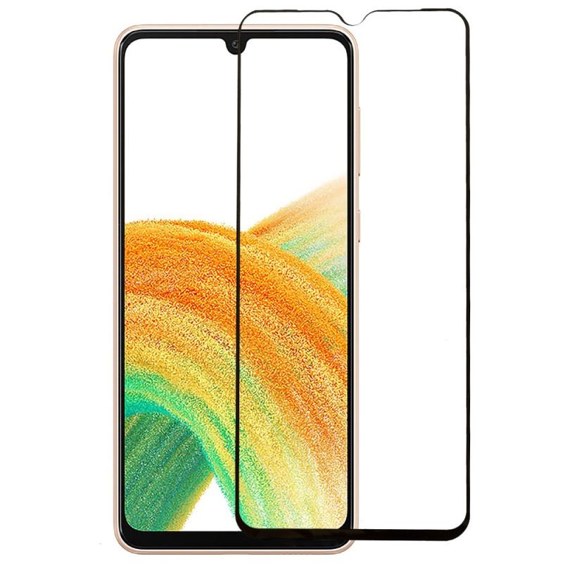 Proteção De Vidro Temperado Black Contours Para Samsung Galaxy A34 5G