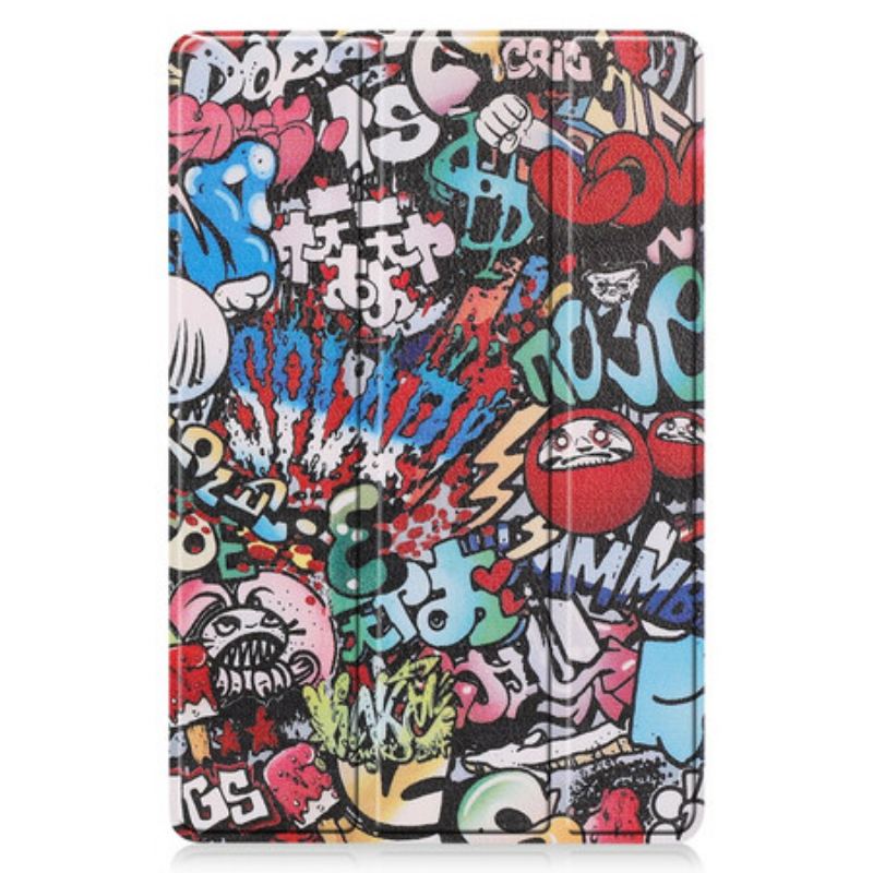 Capa De Celular Para Samsung Galaxy Tab S8 Plus / Tab S7 Plus Porta Lápis Grafite