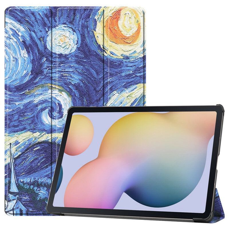 Capa De Celular Para Samsung Galaxy Tab S8 Plus / Tab S7 Plus Van Gogh Aprimorado