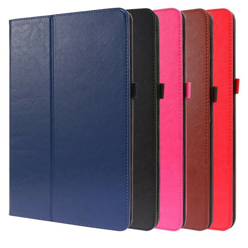 Capa Para Samsung Galaxy Tab S8 Plus / Tab S7 Plus 2 Persianas De Couro Falso