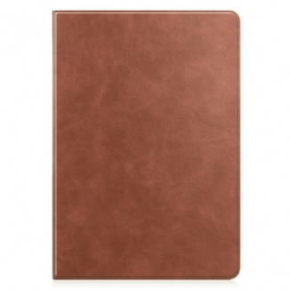 Capa Para Samsung Galaxy Tab S8 Plus / Tab S7 Plus Couro Falso Clássico