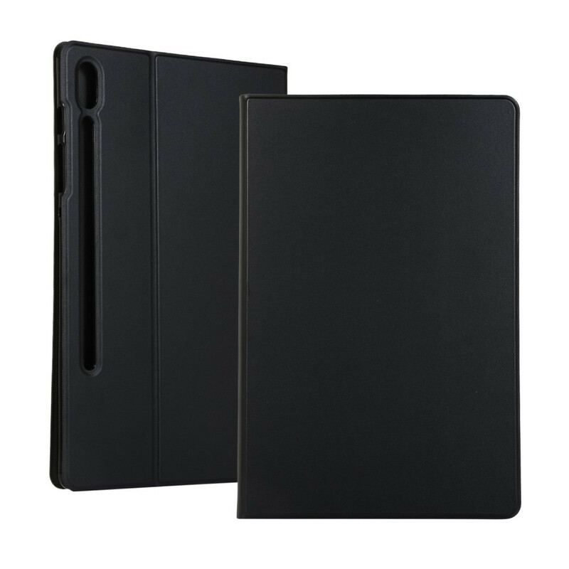 Capa Para Samsung Galaxy Tab S8 Plus / Tab S7 Plus Couro Sintético