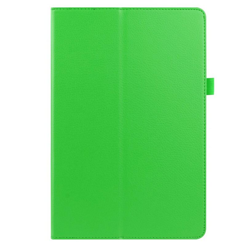 Capa Para Samsung Galaxy Tab S8 Plus / Tab S7 Plus Couro Sintético De Lichia