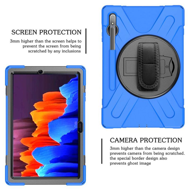 Capa Para Samsung Galaxy Tab S8 Plus / Tab S7 Plus Resistente