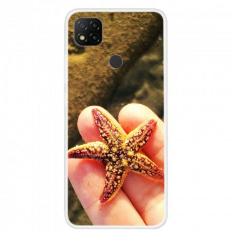 Capa De Celular Para Xiaomi Redmi 9C Estrela Do Mar