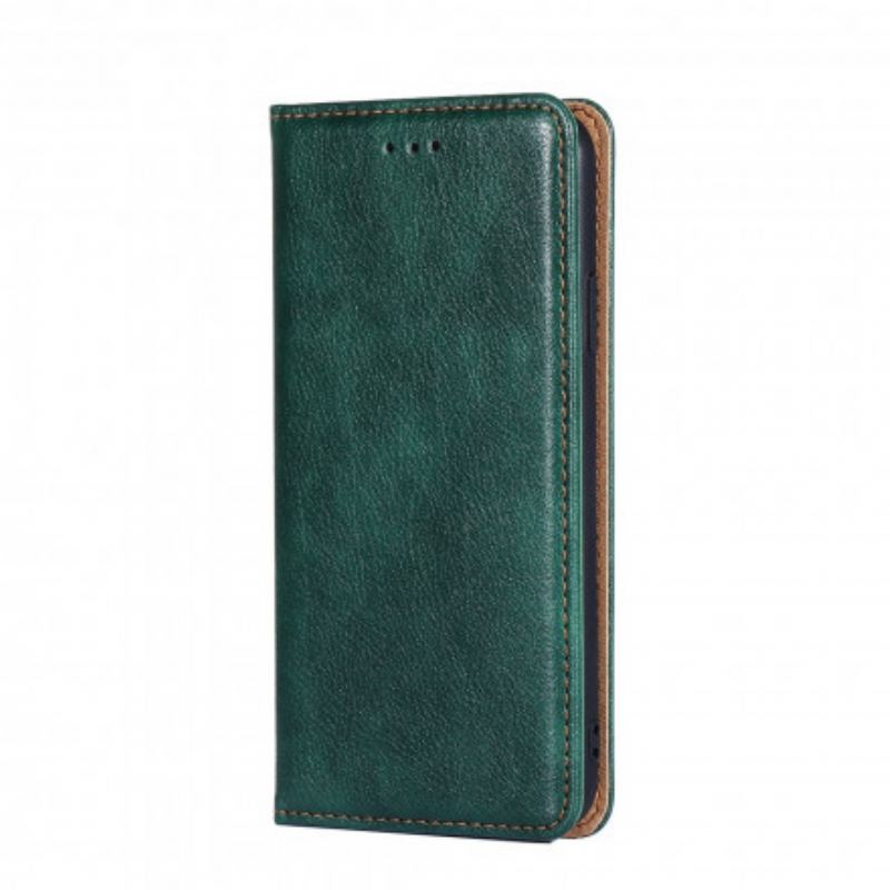 Capa De Celular Para Xiaomi Redmi 9C Flip Estilo Vintage De Couro