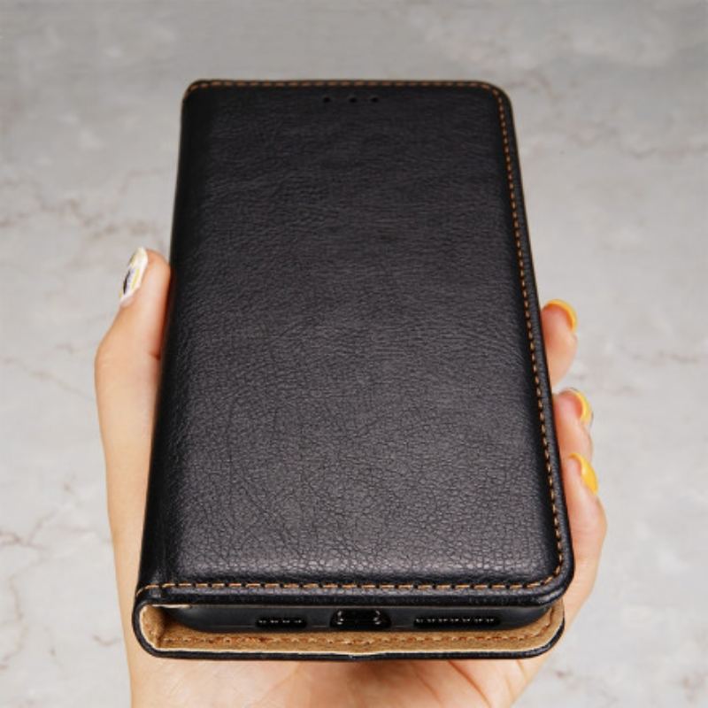 Capa De Celular Para Xiaomi Redmi 9C Flip Estilo Vintage De Couro