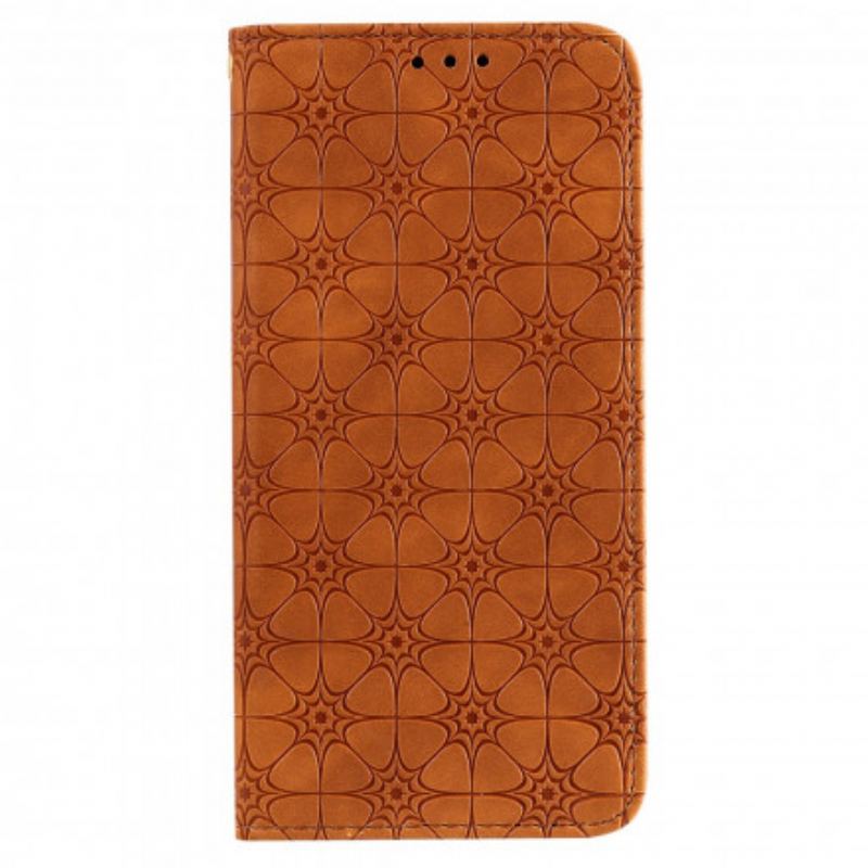 Capa De Celular Para Xiaomi Redmi 9C Flip Flores Barrocas