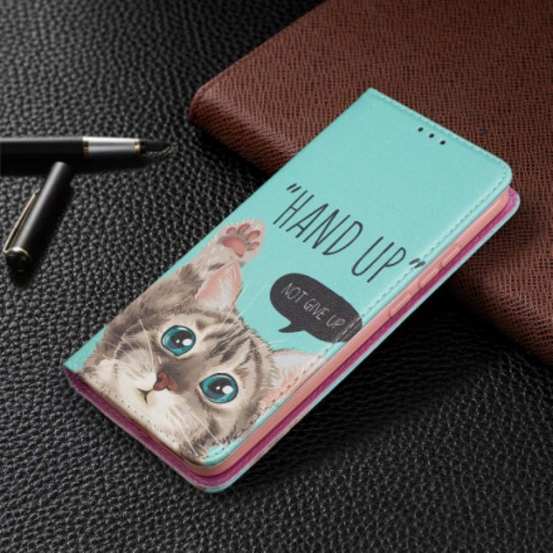 Capa De Celular Para Xiaomi Redmi 9C Flip Hand-up