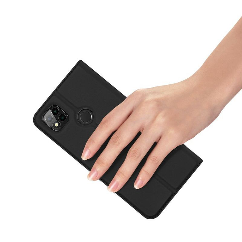 Capa De Celular Para Xiaomi Redmi 9C Flip Skin Pro Series Dux Ducis