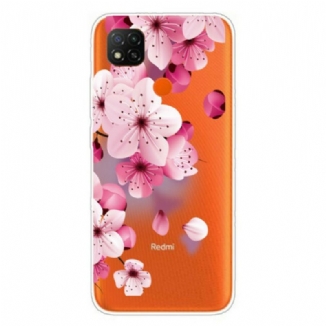 Capa De Celular Para Xiaomi Redmi 9C Floral Premium