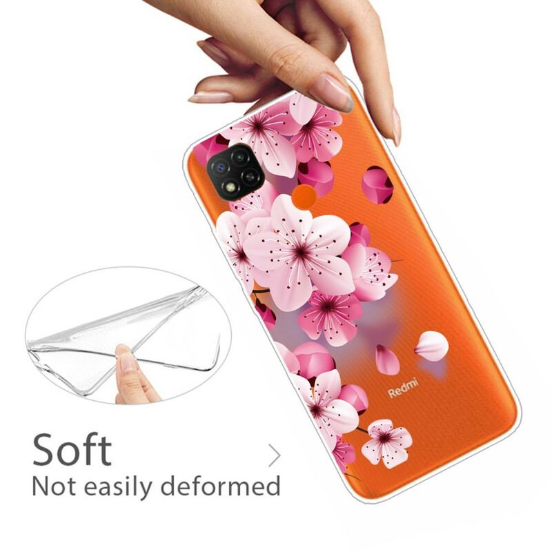 Capa De Celular Para Xiaomi Redmi 9C Floral Premium