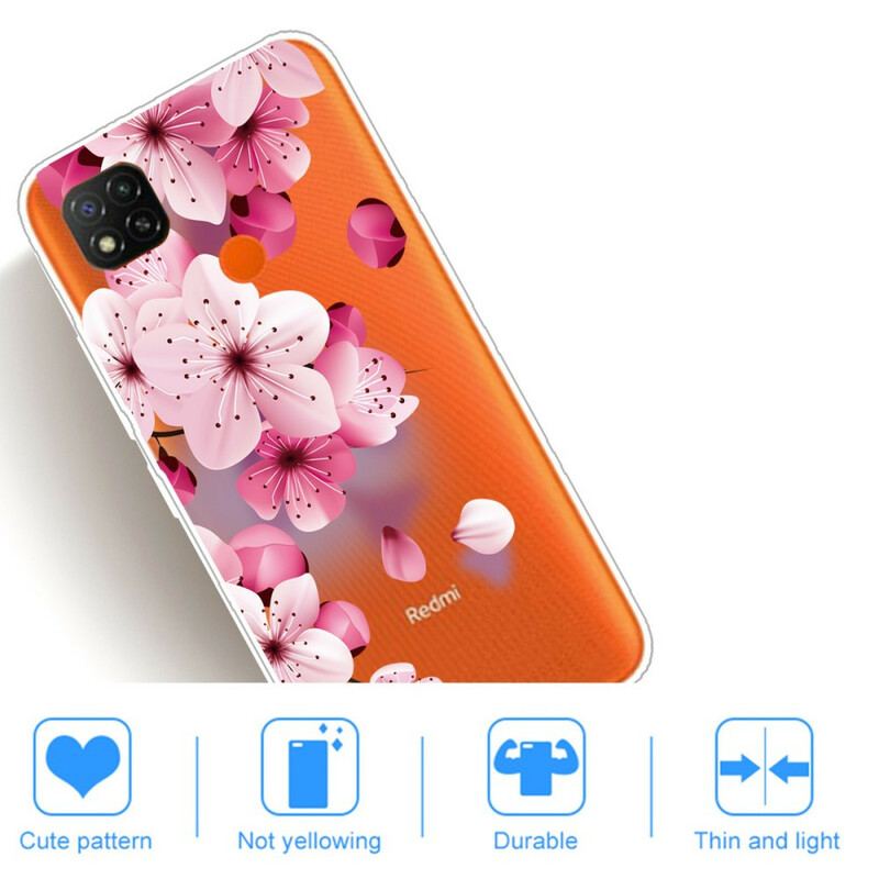 Capa De Celular Para Xiaomi Redmi 9C Floral Premium