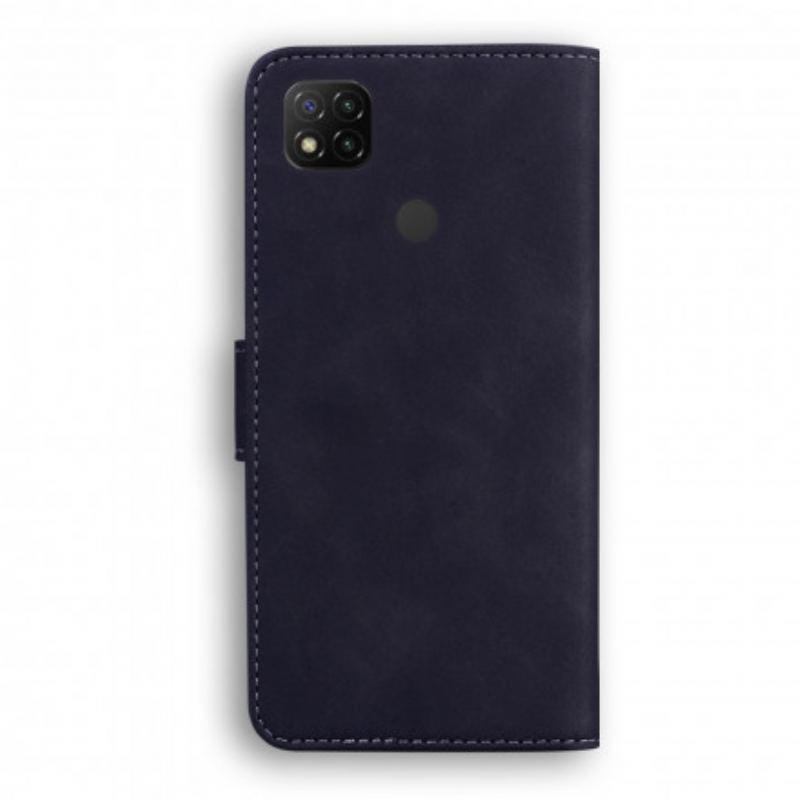 Capa De Couro Para Xiaomi Redmi 9C Novas Cores De Couro Falso