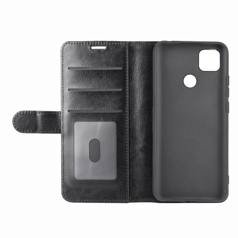 Capa Flip Para Xiaomi Redmi 9C Couro Ultra Sintético