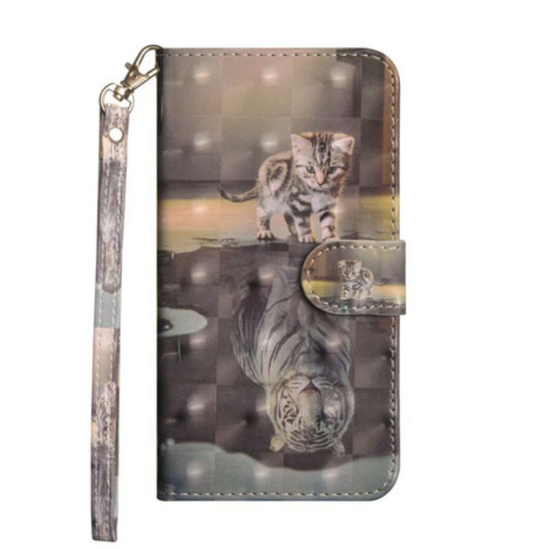 Capa Flip Para Xiaomi Redmi 9C Ernesto O Tigre