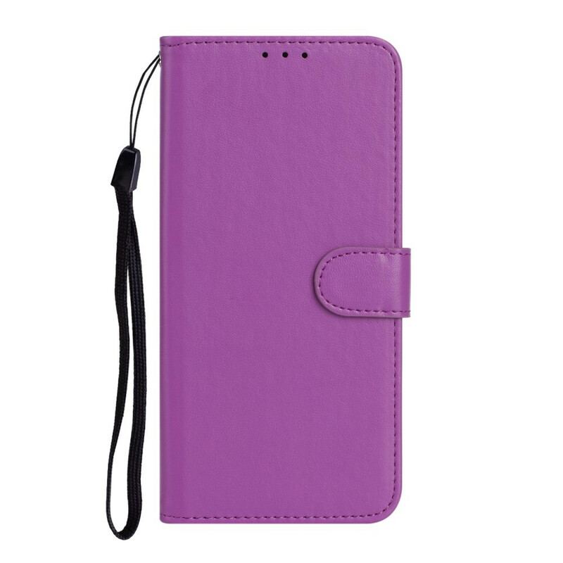 Capa Flip Para Xiaomi Redmi 9C Série De Cores Sólidas