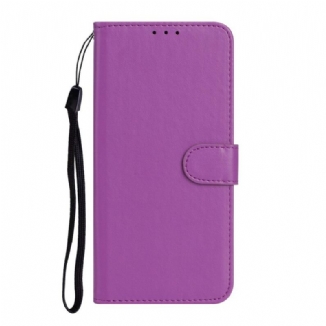 Capa Flip Para Xiaomi Redmi 9C Série De Cores Sólidas