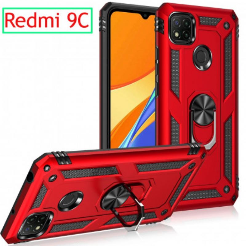 Capa Para Xiaomi Redmi 9C Anel Premium