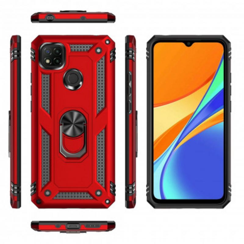 Capa Para Xiaomi Redmi 9C Anel Premium