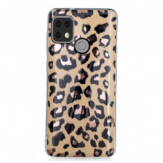 Capa Para Xiaomi Redmi 9C Mármore Estilo Leopardo