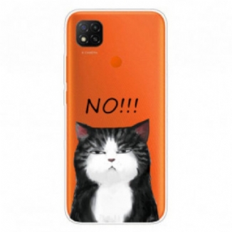 Capa Para Xiaomi Redmi 9C O Gato Que Diz Não