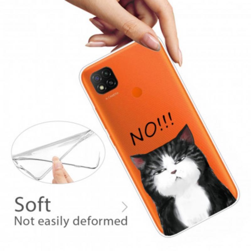 Capa Para Xiaomi Redmi 9C O Gato Que Diz Não