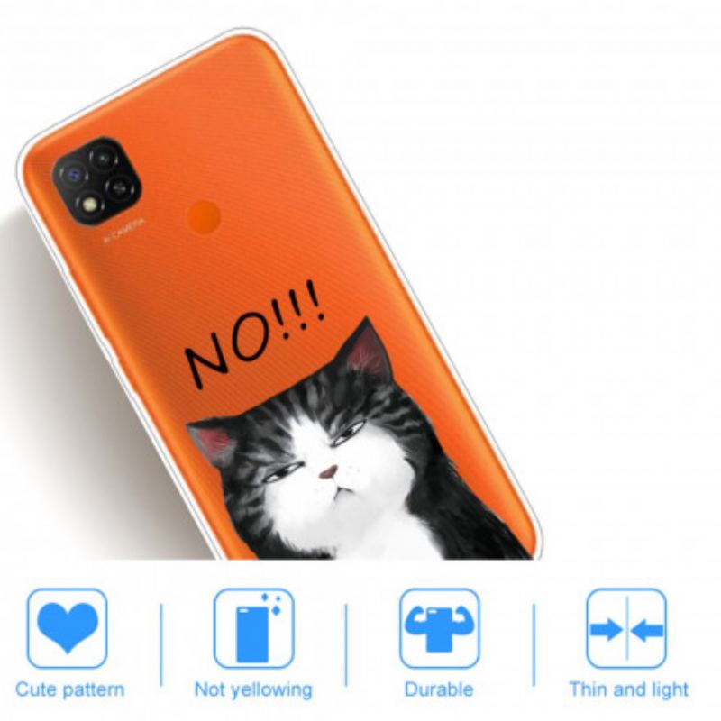 Capa Para Xiaomi Redmi 9C O Gato Que Diz Não